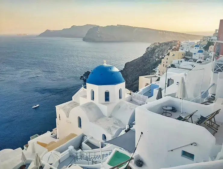 Santorini und die Ägäis